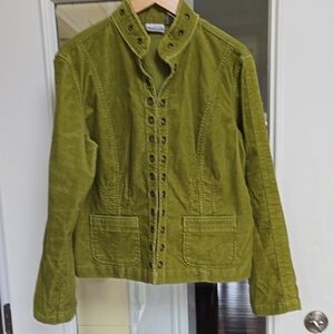Chicos Corduroy Jacket